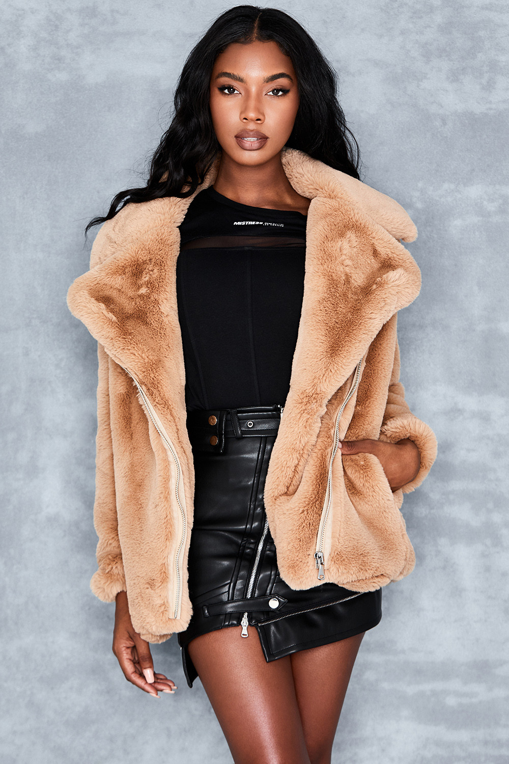 Fur coat mistress